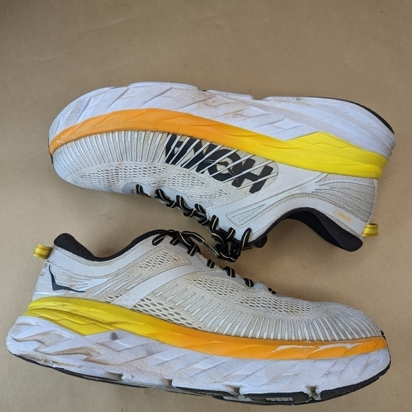 Hoka One One Bondi 7  1110530-NCRY Men's Size 10 2E gray - Picture 9 of 10